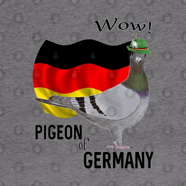 Pigeon of Germany by KC Morcom aka KCM Gems n Bling aka KCM Inspirations